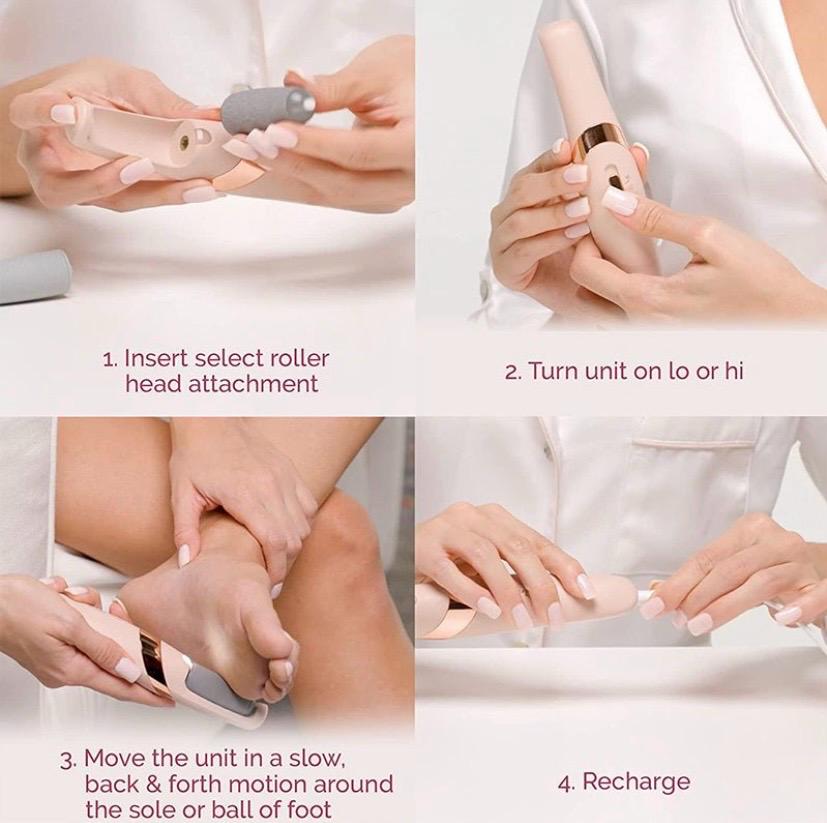 Electric Foot Grinder | Callus Remover |Cracked Heels |rechargeable |Portable