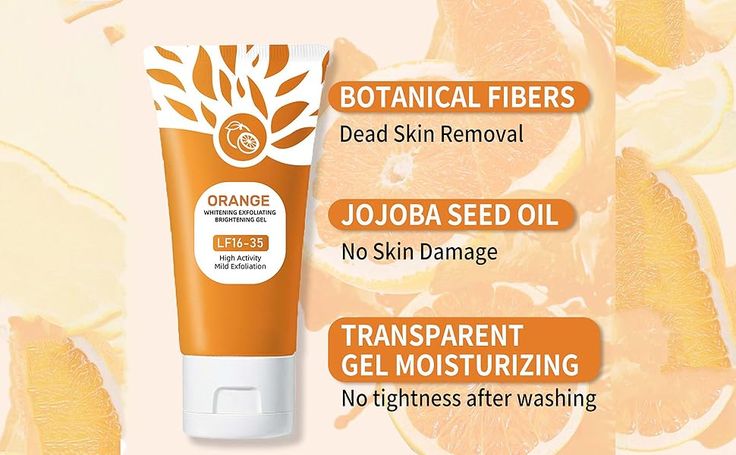 Brightening Exfoliating Gel |Instant Glow Skin |Dead Skin Remover| Deep Cleansing Exfoliator| Glass Skin Effect