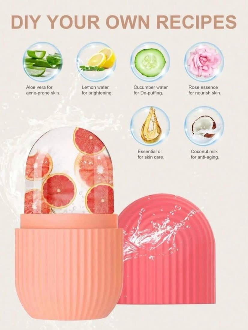 Ice Roller for Face – Instant Depuff & Glowy Skin