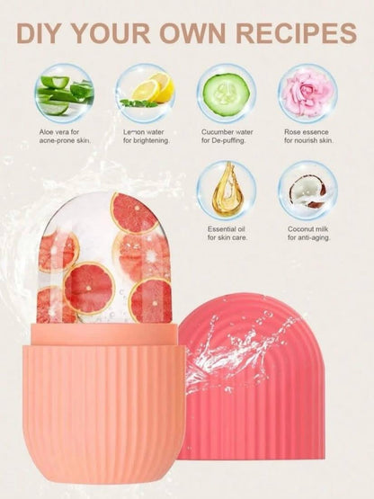 Ice Roller for Face – Instant Depuff & Glowy Skin