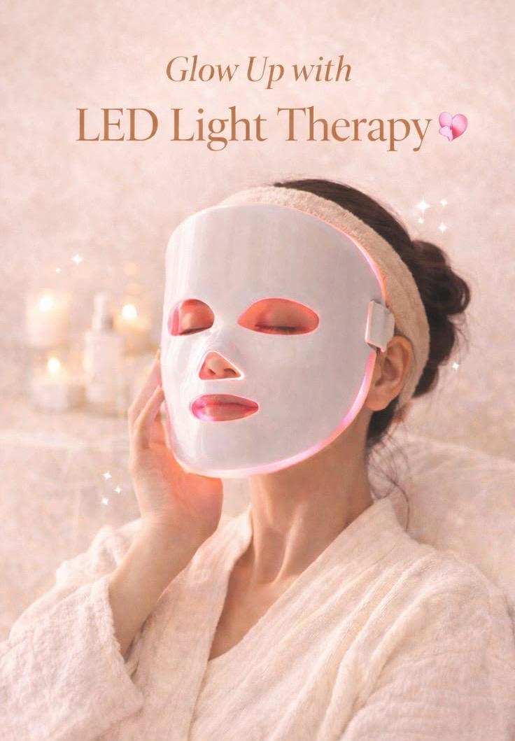 LED Photon Rejuvenation Face Mask – Professional LED Light Therapy at home for Anti-Aging, Acne Treatment & Skin tightening|