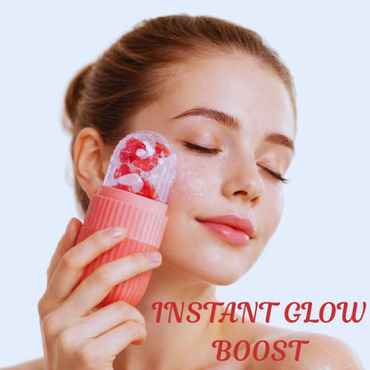 Ice Roller for Face – Instant Depuff & Glowy Skin