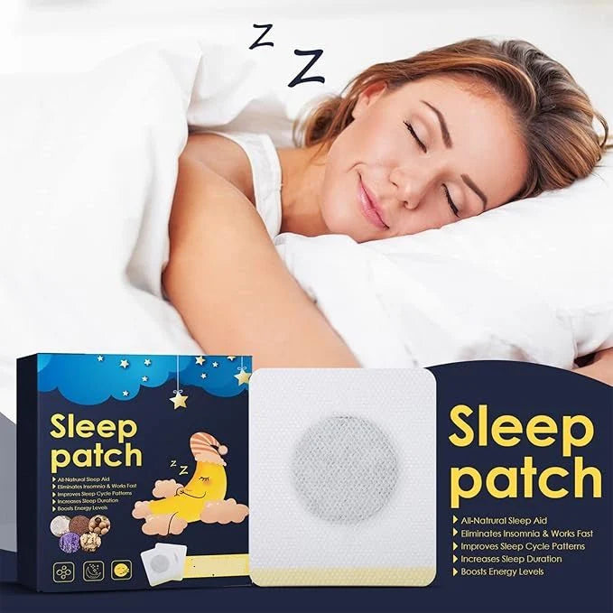 Deep Sleep Patch | Natural Herbal Sleep Aid | Fall Asleep Faster & Wake Refreshed
